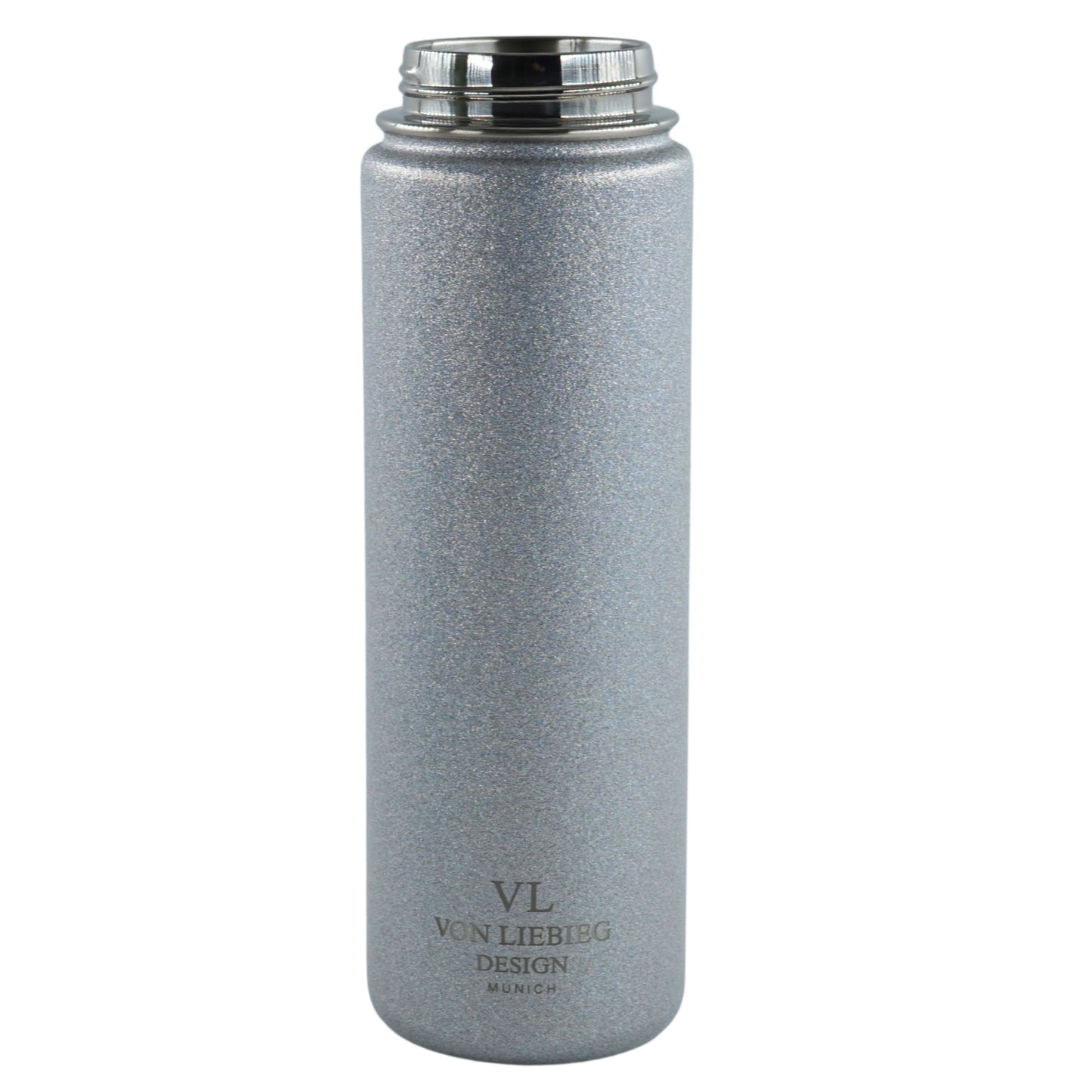 Trinkflasche Silver Essence 700ml | auslaufsichere Isolierflasche aus Edelstahl