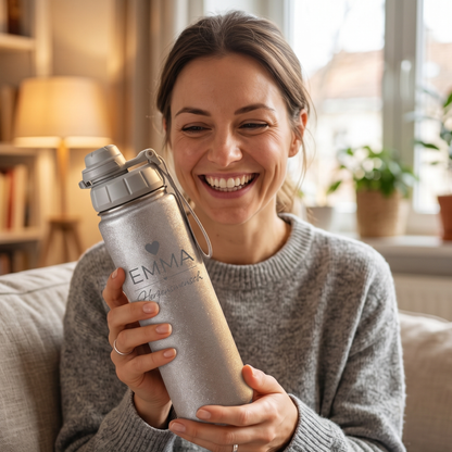 Trinkflasche personalisiert | Herzensmensch