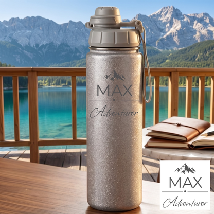 Trinkflasche personalisiert | Adventurer