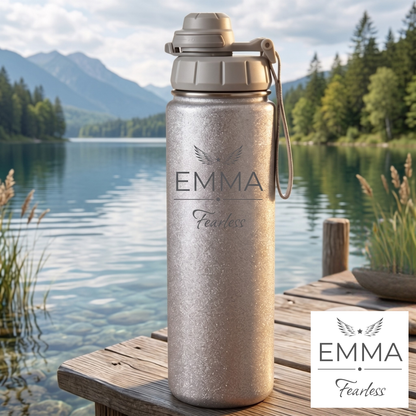 Trinkflasche personalisiert | Fearless