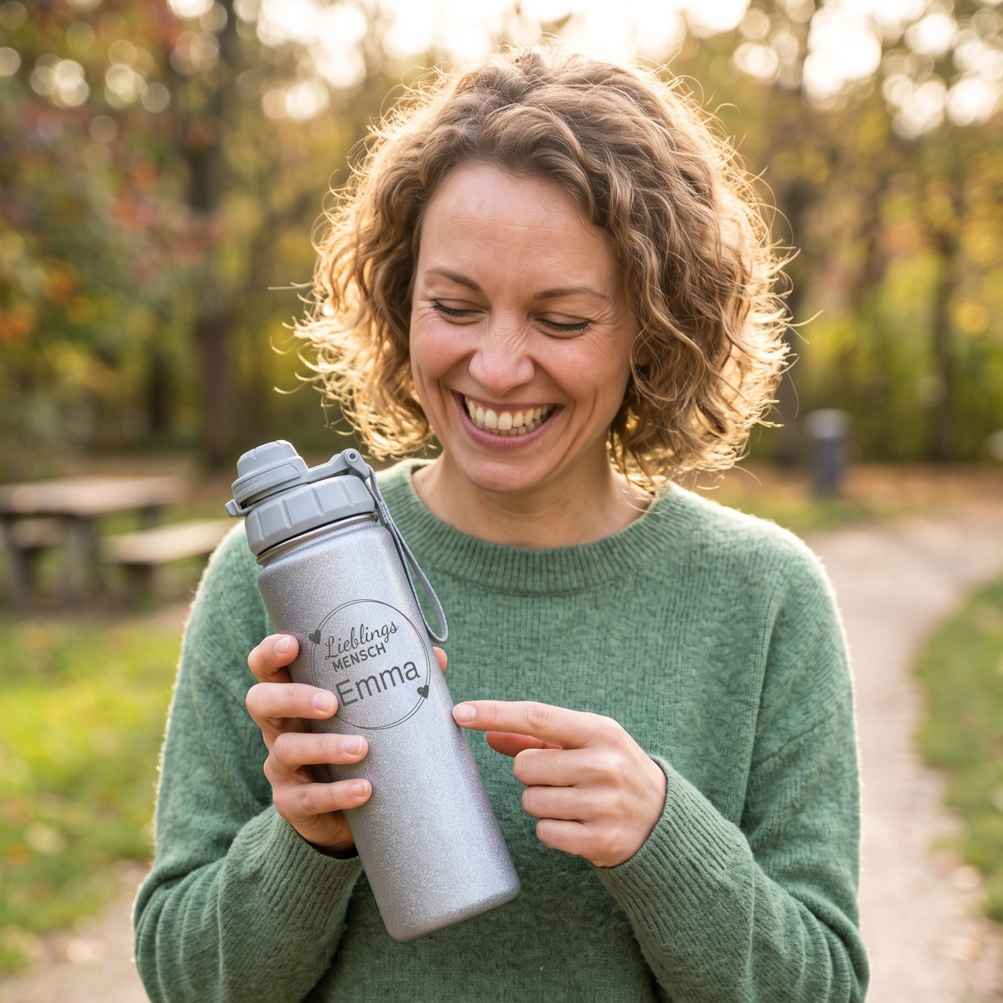 Trinkflasche personalisiert | Lieblingsmensch