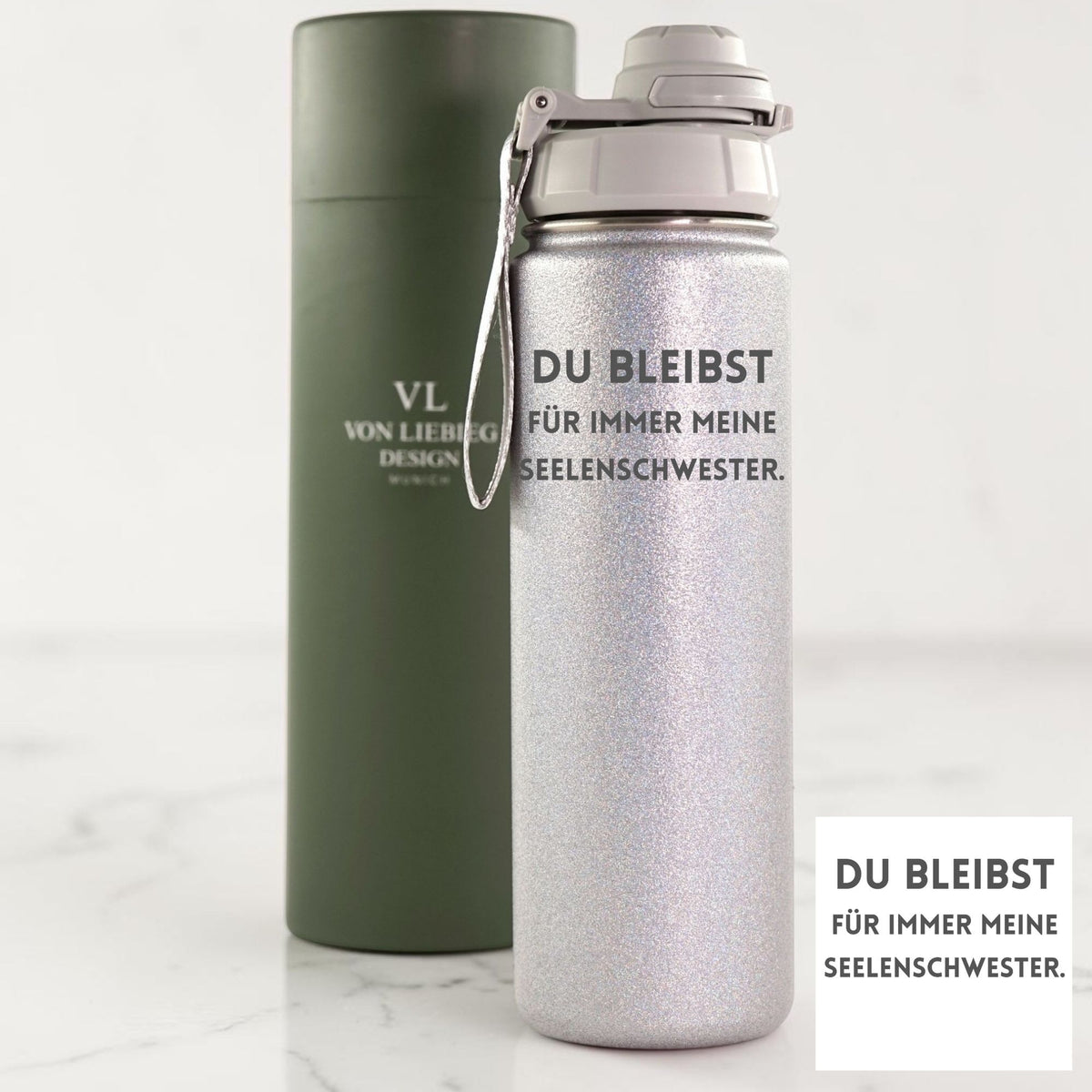 Trinkflasche personalisiert | Seelenschwester