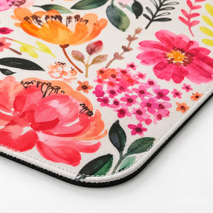 Schreibtischunterlage Floral Symphony | Florales Design | XXL Desk Pad 90x40 cm