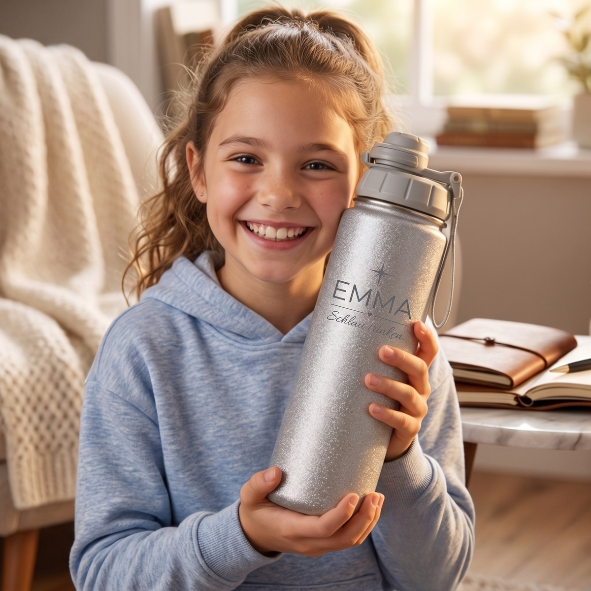 Trinkflasche personalisiert | Schlau trinken